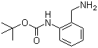 结构式 CAS# 849020-94-6, N-[2-(氨基甲基)苯基]氨基甲酸叔丁酯