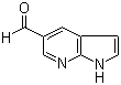 结构式 CAS# 849067-90-9, 7-氮杂吲哚-5-甲醛
