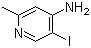 structure of CAS# 849353-19-1, 5-Iodo-2-methyl-4-pyridinamine