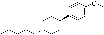 structure of CAS# 84952-30-7, 1-Methoxy-4-(trans-4-pentylcyclohexyl)benzene