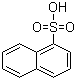 structure of CAS# 85-47-2, 1-Naphthalenesulfonic acid;Naphthalene-1-sulphonic acid