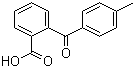 2-(4-Methylbenzoyl)benzoic acid molecular structure (CAS 85-55-2)