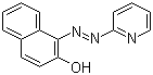 structure of CAS# 85-85-8, 1-(2-Pyridylazo)-2-naphthol;PAN