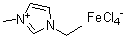 structure of CAS# 850331-04-3, 1-Ethyl-3-methyl-1H-imidazolium (T-4)-tetrachloroferrate