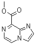 structure of CAS# 850349-42-7, Imidazo[1,2-a]pyrazine-8-carboxylic acid methyl ester