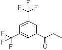 structure of CAS# 85068-34-4, 3',5'-Bistrifluoromethylpropiophenonehenone