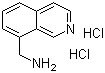 structure of CAS# 850734-84-8, 8-Isoquinolinemethamine dihydrochloride