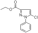 结构式 CAS# 85174-68-1, 5-氯-1-苯基-1H-吡唑-3-羧酸乙酯