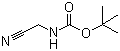 结构式 CAS# 85363-04-8, N-(叔丁氧羰基)-2-氨基乙腈
