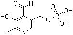 结构式 CAS# 853645-22-4, 磷酸吡哆醛; 3-羟基-2-甲基-5-磷酰氧甲基-4-吡啶甲醛