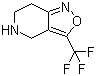 结构式 CAS# 853784-19-7, 3-三氟甲基-4,5,6,7-四氢异恶唑并[4,3-c]吡啶
