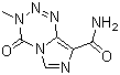 Temozolomide molecular structure (CAS 85622-93-1)