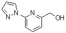 structure of CAS# 857283-81-9, 6-(1H-Pyrazol-1-yl)-2-pyridinemethanol