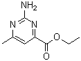 结构式 CAS# 857410-67-4, 2-氨基-6-甲基-4-嘧啶羧酸乙酯