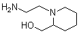 structure of CAS# 857637-04-8, 1-(2-Aminoethyl)-2-piperidinemethanol