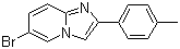 structure of CAS# 858516-70-8, 6-Bromo-2-(4-methylphenyl)imidazo[1,2-a]pyridine