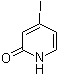 结构式 CAS# 858839-90-4, 4-碘-1H-吡啶-2-酮