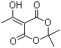 structure of CAS# 85920-63-4, 5-(1-Hydroxyethylidene)-2,2-dimethyl-1,3-dioxane-4,6-dione;Acetyl Meldrum's acid