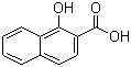结构式 CAS# 86-48-6, 1-羟基-2-萘甲酸; 1,2-酸