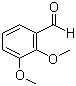 2,3-Dimethoxybenzaldehyde molecular structure (CAS 86-51-1)