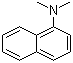 结构式 CAS# 86-56-6, N,N-二甲基-1-萘胺; 1-二甲氨基萘