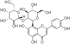 结构式 CAS# 861691-37-4, 荭草素-2
