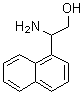 structure of CAS# 86217-42-7, 2-Amino-2-(1-naphthyl)ethanol;beta-Amino-1-naphthaleneethanol