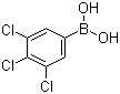 结构式 CAS# 862248-93-9, 3,4,5-三氯苯硼酸