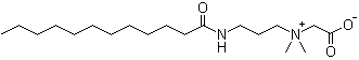 structure of CAS# 86438-79-1, Cocamidopropyl betaine;N-Cocamidopropyl-N,N-dimethylglycine inner salt;  N-(3-Cocoamidopropyl)-betaine