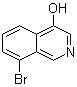 structure of CAS# 864738-31-8, 8-Bromo-4-isoquinolinol