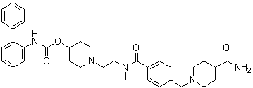 结构式 CAS# 864750-70-9, Revefenacin