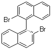 structure of CAS# 86688-08-6, (1R)-2,2'-Dibromo-1,1'-binaphthalene;(R)-(+)-2,2'-Dibromo-1,1'-binaphthyl; (R)-2,2'-Dibromo-1,1'-binaphthalene