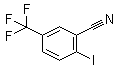 结构式 CAS# 868166-20-5, 2-碘-5-(三氟甲基)苯甲腈