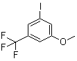 structure of CAS# 868167-60-6, 1-Iodo-3-methoxy-5-(trifluoromethyl)benzene
