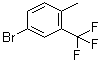 structure of CAS# 86845-27-4, 4-Methyl-3-(trifluoromethyl)bromobenzene