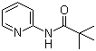 结构式 CAS# 86847-59-8, 2-特戊酰胺基吡啶; 2,2-二甲基-N-(2-吡啶基)丙酰胺