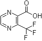 结构式 CAS# 870787-06-7, 3-(三氟甲基)-2-吡嗪甲酸