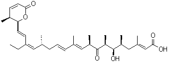 结构式 CAS# 87081-35-4, 来普霉素 B