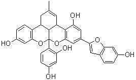 structure of CAS# 87085-00-5, Mulberrofuran G