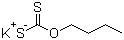 Potassium butylxanthate molecular structure (CAS 871-58-9)