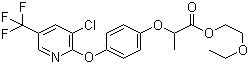 Haloxyfop-etotyl molecular structure (CAS 87237-48-7)
