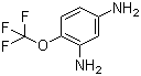 structure of CAS# 873055-90-4, 1,3-Diamino-4-(trifluoromethoxy)benzene