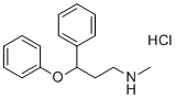 structure of CAS# 873310-33-9, Atomoxetine EP Impurity A;N-methyl-3-phenoxy-3-phenyl-propylamine hydrochloride