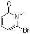 structure of CAS# 873383-11-0, 6-Bromo-1-methyl-1,2-dihydropyridin-2-one;6-Bromo-1-methylpyridin-2(1H)-one
