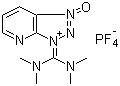 结构式 CAS# 873798-09-5, 2-(7-氮杂苯并三氮唑)-N,N,N',N'-四甲基脲四氟硼酸盐