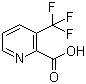 structure of CAS# 87407-12-3, 3-(Trifluoromethyl)pyridine-2-carboxylic acid