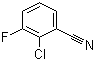 结构式 CAS# 874781-08-5, 2-氯-3-氟苯甲腈