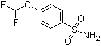 structure of CAS# 874781-09-6, 4-(Difluoromethoxy)benzenesulfonamide