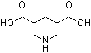 structure of CAS# 876367-84-9, cis-3,5-Piperidinedicarboxylic acid