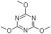 2,4,6-Trimethoxy-1,3,5-triazine molecular structure (CAS 877-89-4)